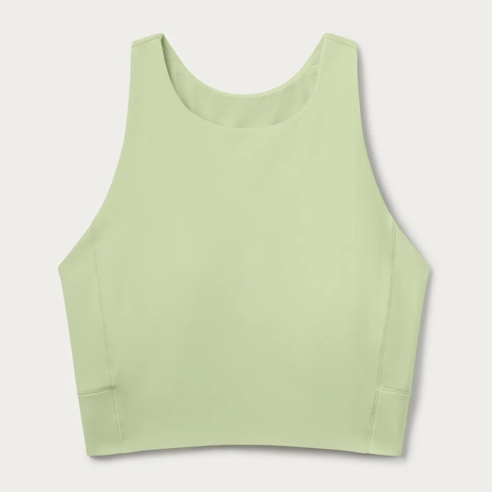 Revive Longline Bra in Lime Zest from RHONE